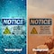Signmission UV Light Hazard Avoid Looking OSHA Notice Sign, Plastic, 10in W x 7in L, 2PK OS-2PACK-NS-P-710-L-18852 - alternate 7